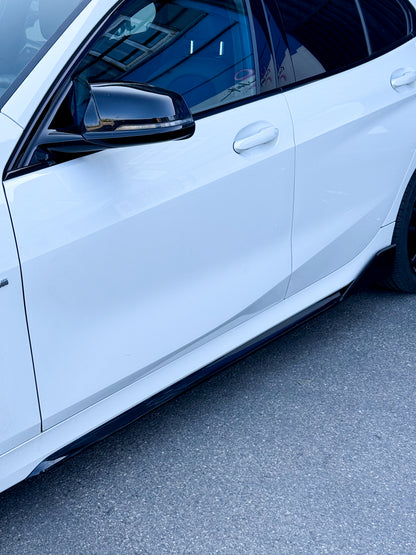 Minigonne Laterali Nero Lucido per Bmw 1 F40 (20-24)