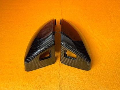 Coppia Calotte Specchio Retrovisore Real Carbon Fiber per Audi TT MK3(15-24)