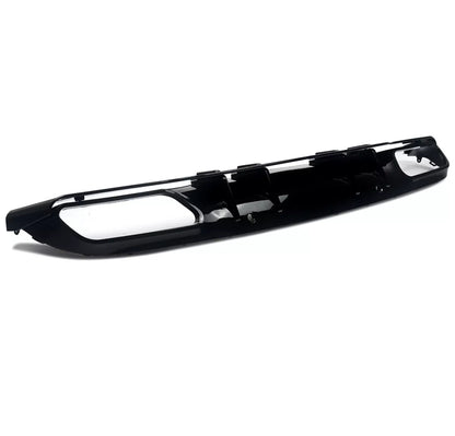 Diffusore Posteriore Stile C63 AMG per Mercedes Classe C W205 Coupè/Berlina (nero lucido)