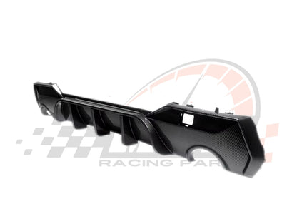 Diffusore Posteriore Stile M per Bmw Serie 4 G22 G23 Carbon look (20-24)