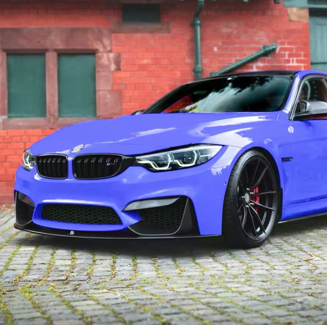 Lama Spoiler Paraurti Anteriore Per Bmw M3 F80 M4 F82 (14-20)