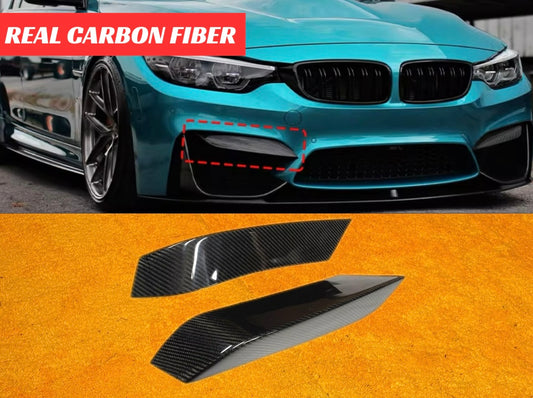 Front lip Paraurti Anteriore Real Carbon Fiber Per Bmw M3 F80 M4 F82