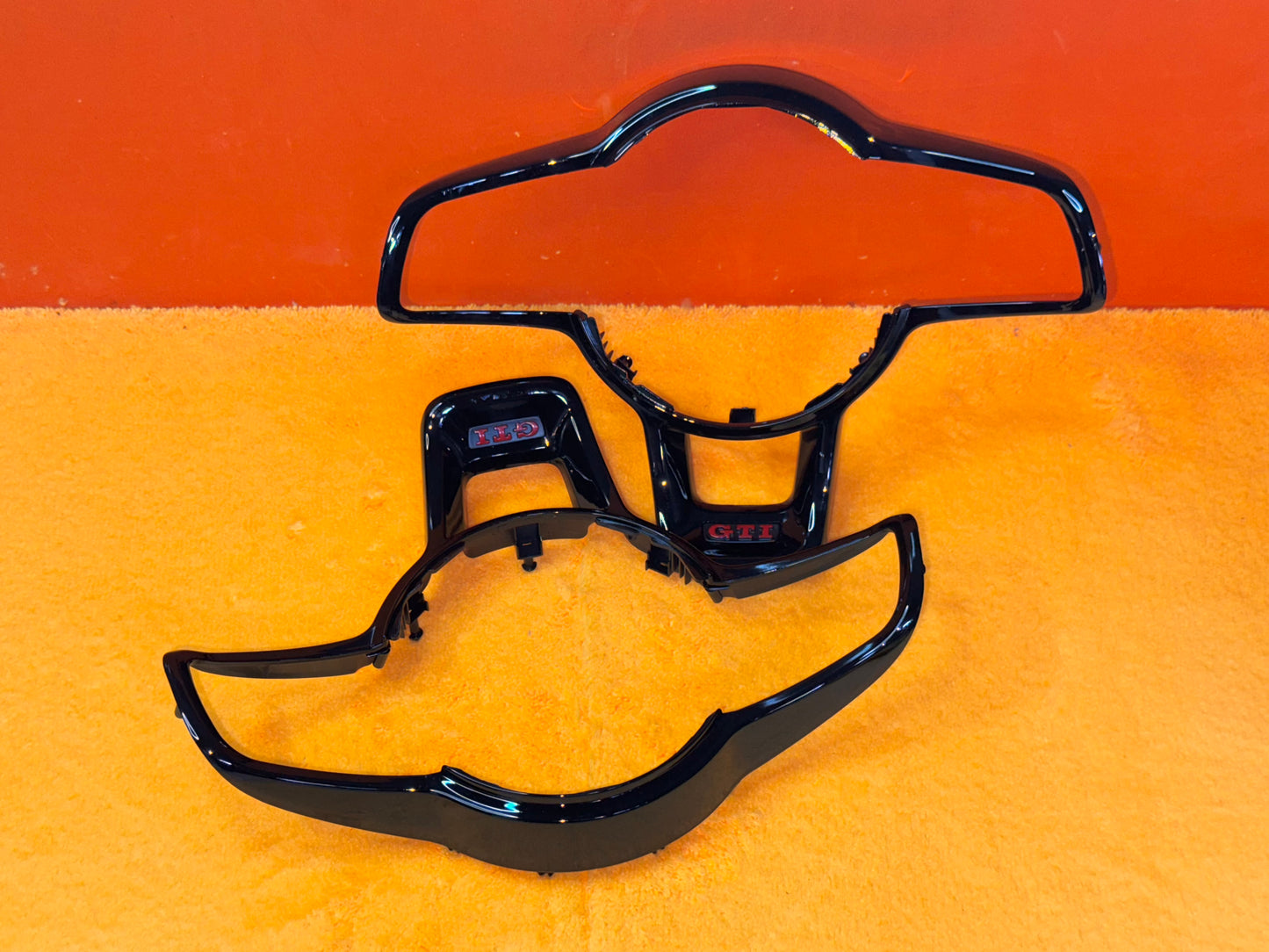 Cornice Volante Volkswagen Golf - Polo - Scirocco Rline GTI Nero Lucido