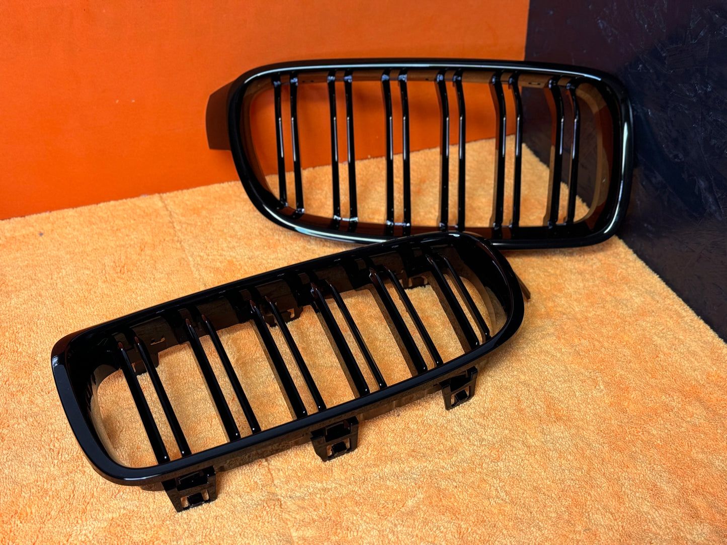 Griglia Anteriore BMW Serie 3 F30 F31 F35 Nero Lucido