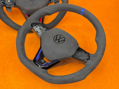 Volante sportivo personalizzato per Volkswagen Golf MK8 - 8.5 / Polo / T-roc / Tiguan (configuralo)