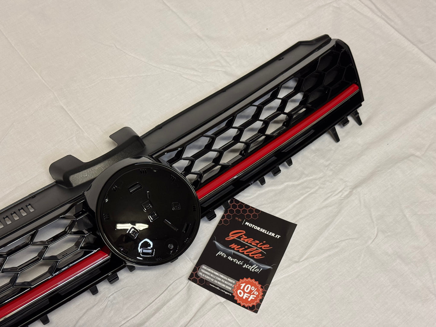 Griglia centrale per VW Golf MK7 GTI Rline Look (13-17)