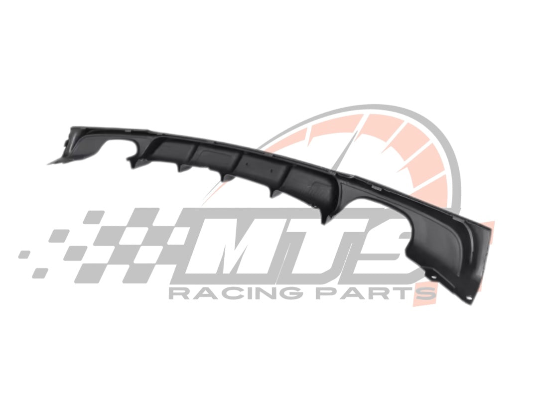 Diffusore Posteriore Stile M per Bmw Serie 3 F30 F31 F35 Carbon look Nero lucido (12-20)