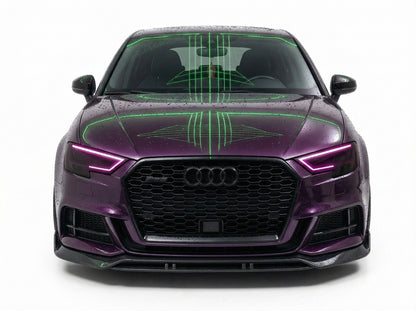 Griglia Anteriore RS look per Audi A3 8V Radar (17-20)