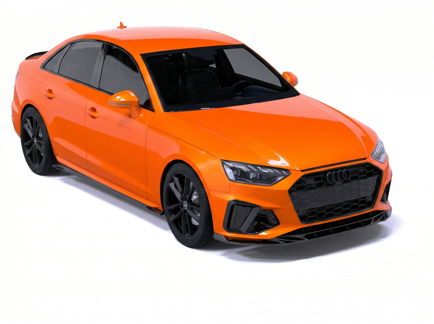 APEX - Lama spoiler anteriore per Audi A4 S-Line / S4 B9 Facelift (2019-2024)