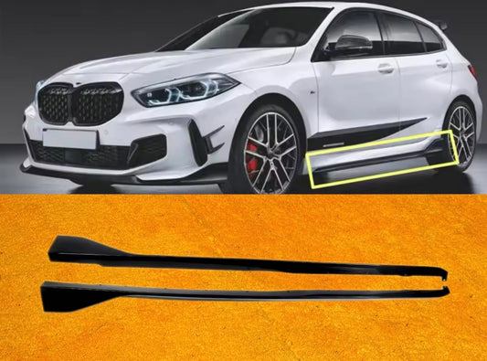 Minigonne Laterali Nero Lucido per Bmw 1 F40 (20-24)