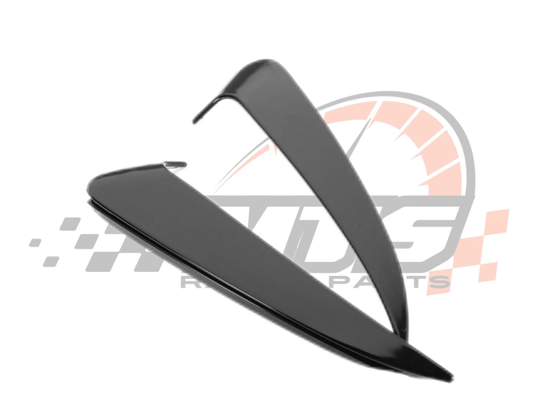 Rear lip Paraurti Posteriore Per Mercedes Classe C W205 Nero lucido/Carbon look (14-21)
