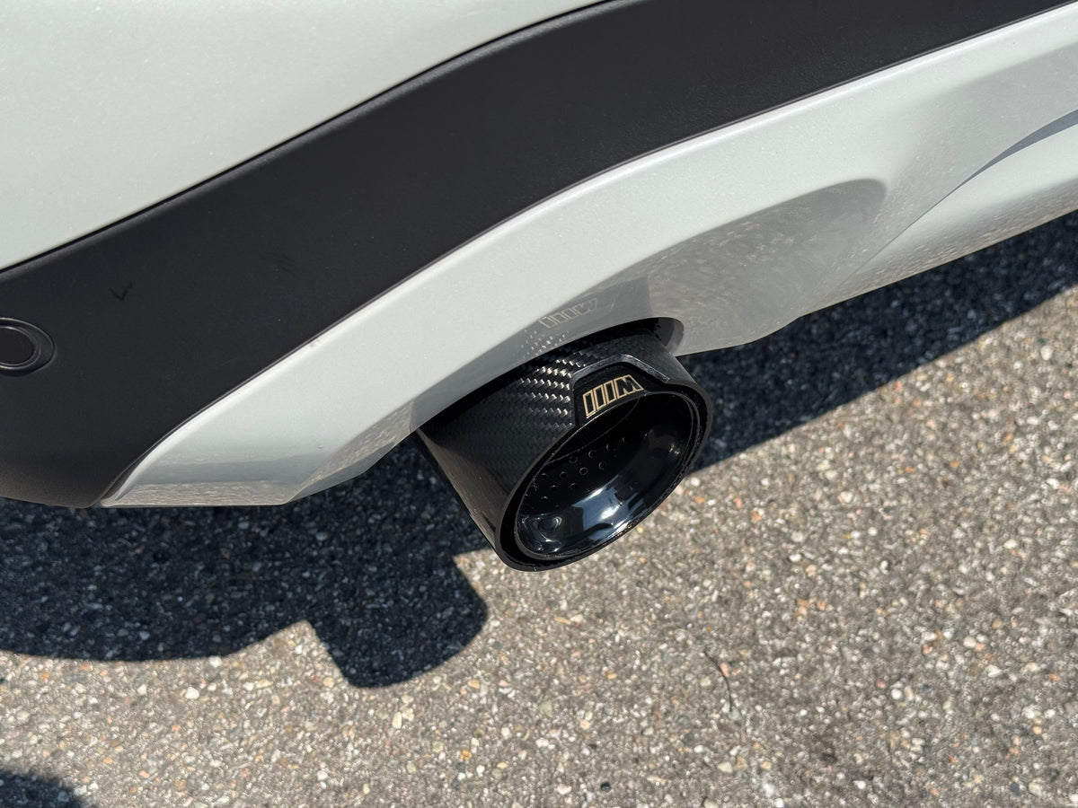 Terminale Singolo Scarico stile Msport Auto Universale