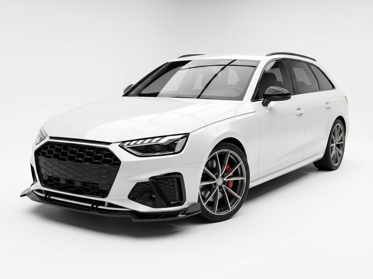 Lama spoiler anteriore per Audi A4 S-Line / S4 B9 Facelift (2019-2024)
