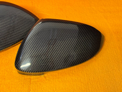 Coppia Calotte Specchio Retrovisore Carbon fiber/Carbon forged per VW Golf MK8