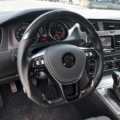 Cover Airbag Volkswagen Golf 7 / 7.5 – Polo – Tiguan | Pelle / Alcantara (Configuralo)