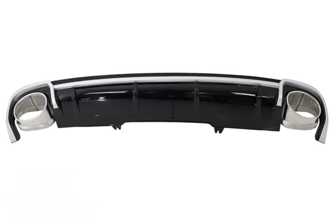 Diffusore Posteriore Stile RS per Audi A4 B9 Standard(16-18)