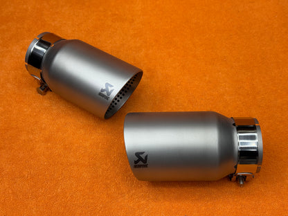 Terminale Singolo Scarico Auto Universale AK