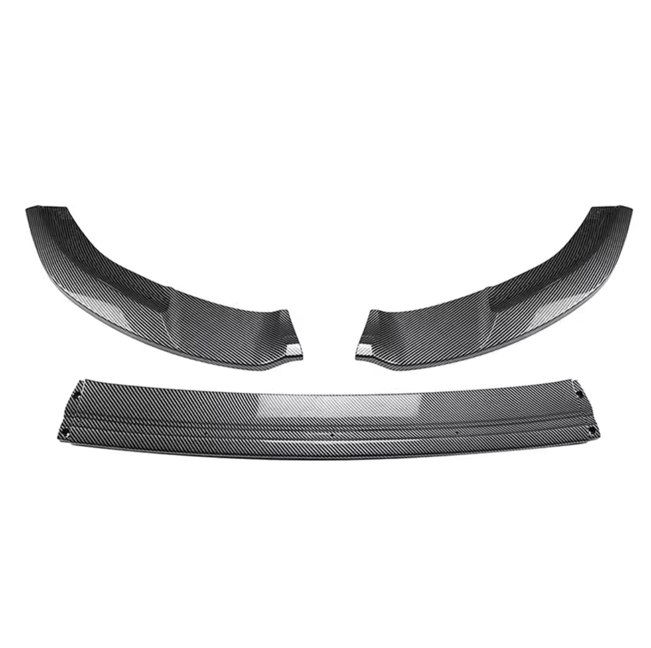 Lama Spoiler Paraurti Anteriore Per Golf 7 - 7.5 GTI GTD R R-Line