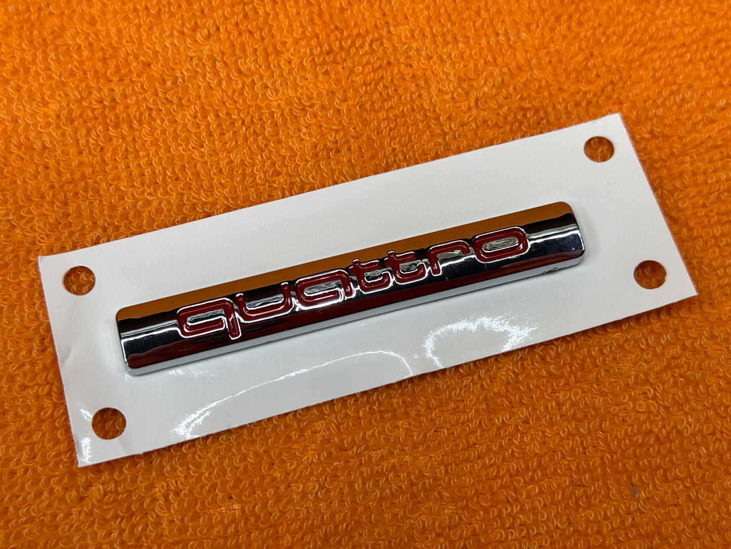 Badge QUATTRO per Modelli Audi 1pz (vari colori)