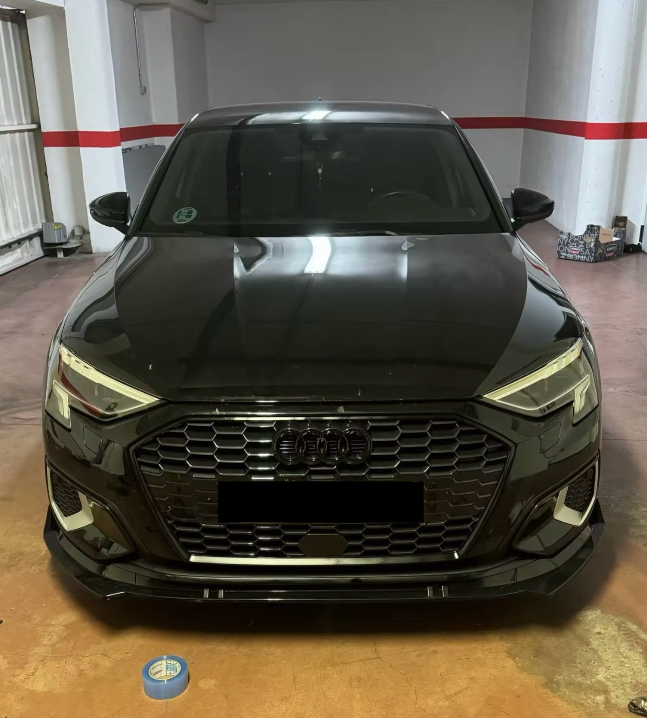 Lama Spoiler Paraurti Anteriore Per Audi A3 S3 S-line 8Y (20-24)