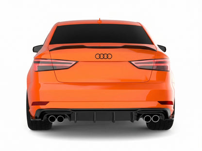 Spoiler posteriore Apex Design per Audi A3 / A3 S‑Line / S3 RS3 8V Facelift Sedan (16–20)