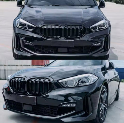 Griglia Anteriore BMW Serie 1 F40 Nero Lucido (19-24)
