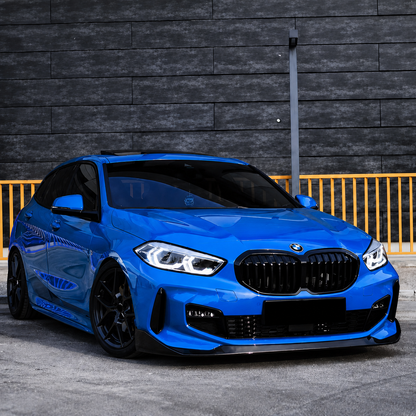 Griglia Anteriore M Look per BMW Serie 1 F40 F41 Nero Lucido (19-26)