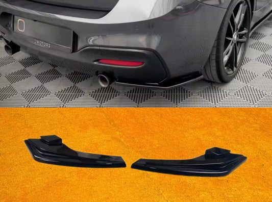 Splitter Laterali Paraurti Posteriore per Bmw 1 F20 F21 Msport (15-19)