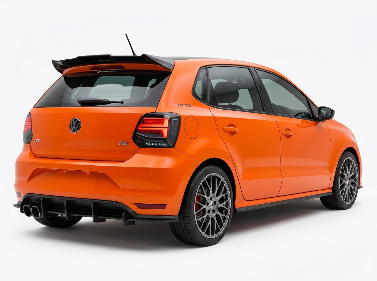 Spoiler tetto posteriore per Volkswagen Polo MK5 6R 6C - MK6 AW (2011-2025)