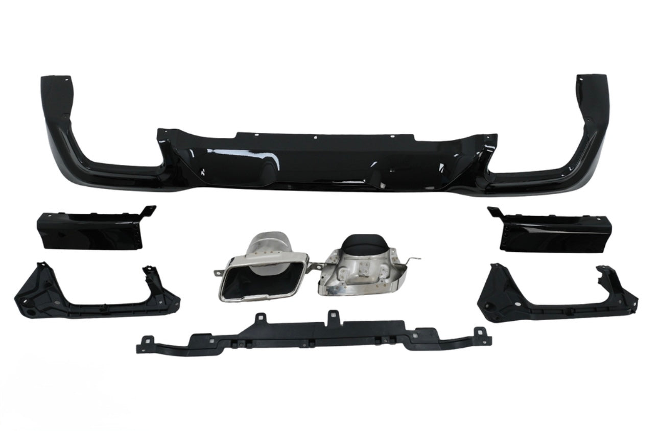 Diffusore Posteriore Stile M per Bmw Serie 2 F44 Gran Coupè Nero lucido (2020+)