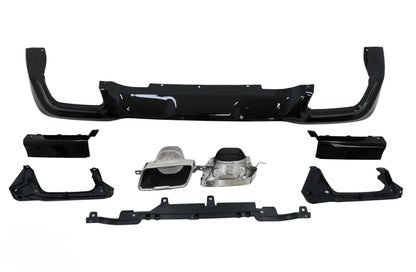 Diffusore Posteriore Stile M per Bmw Serie 2 F44 Gran Coupè Nero lucido (2020+)