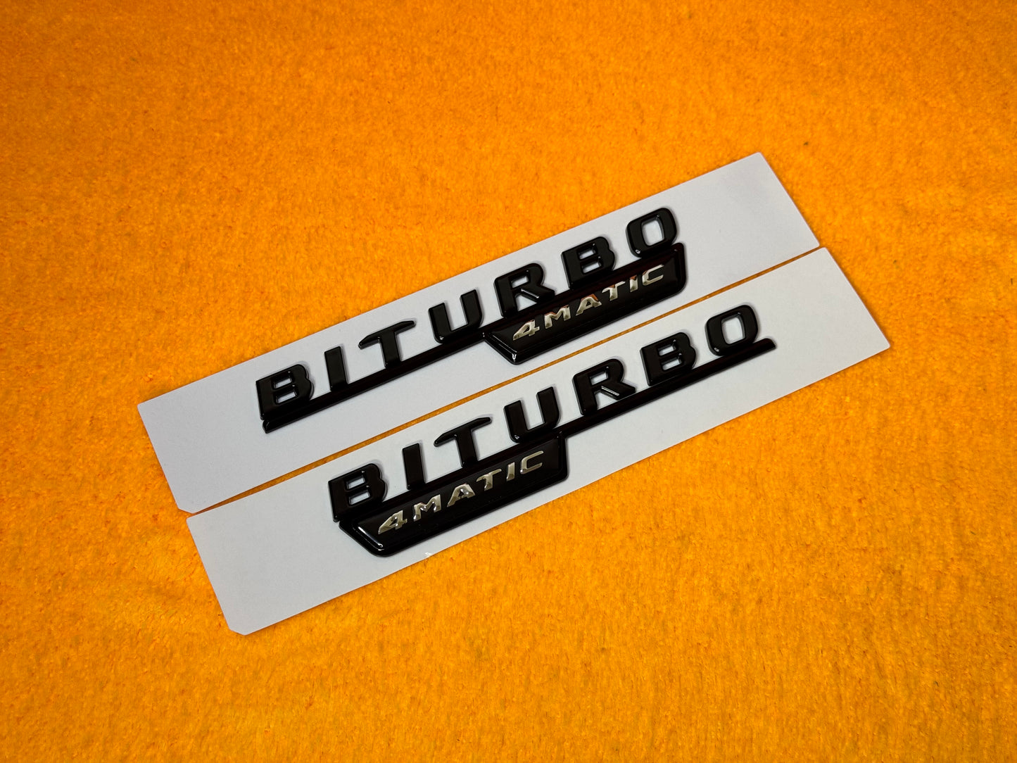 Badge Laterale BITURBO 4matic per Mercedes Classe CLA C117 C118