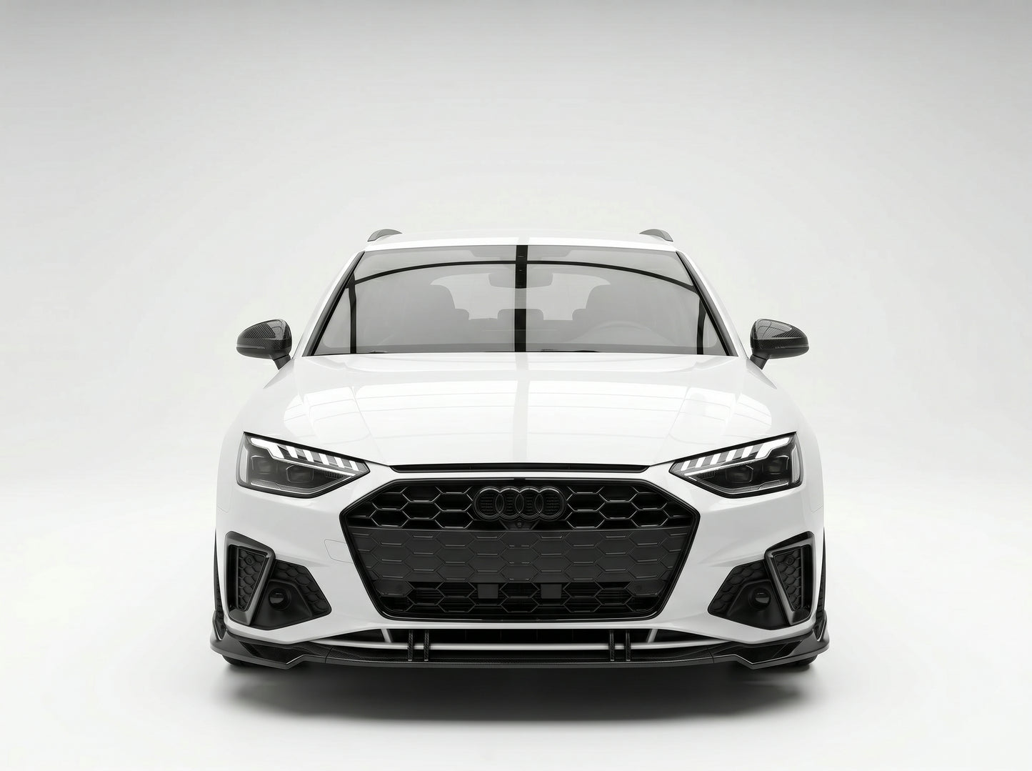 Lama spoiler anteriore per Audi A4 S-Line / S4 B9 Facelift (2019-2024)