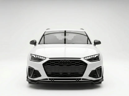 Lama spoiler anteriore per Audi A4 S-Line / S4 B9 Facelift (2019-2024)