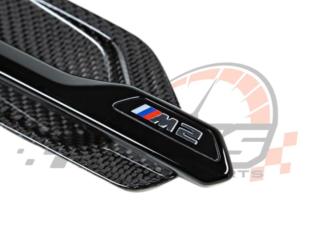 Badge Laterale Real Carbon Fiber Bmw M2 F87