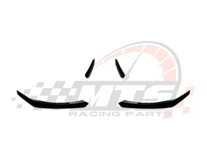 Front lip Paraurti Anteriore Per Mercedes Classe CLA C118 CLA35/45 Nero lucido(19-24)