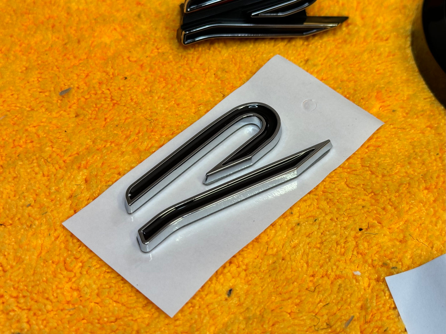 Badge Posteriore Scritta R GTI per VW Polo MK6 AW1 (vari colori)