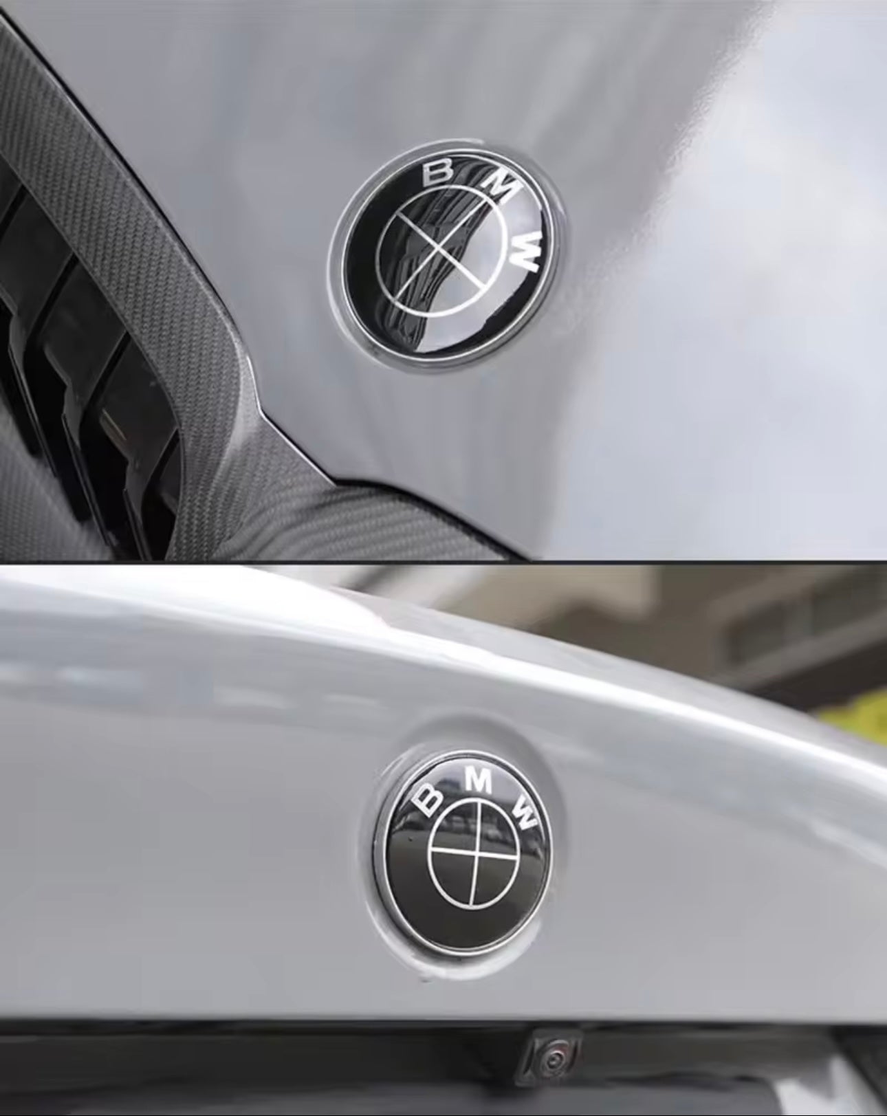 Coppia Emblema Logo per Bmw 1 F20 F21 F40