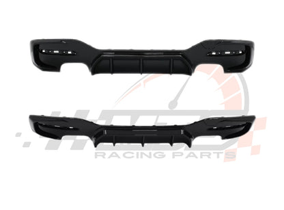 Diffusore Posteriore Stile M per Bmw Serie 1 F20 F21 Nero lucido (15-19)