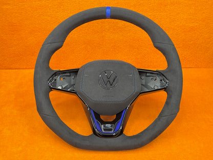 Volante sportivo personalizzato per Volkswagen Golf MK8 - 8.5 / Polo / T-roc / Tiguan (configuralo)