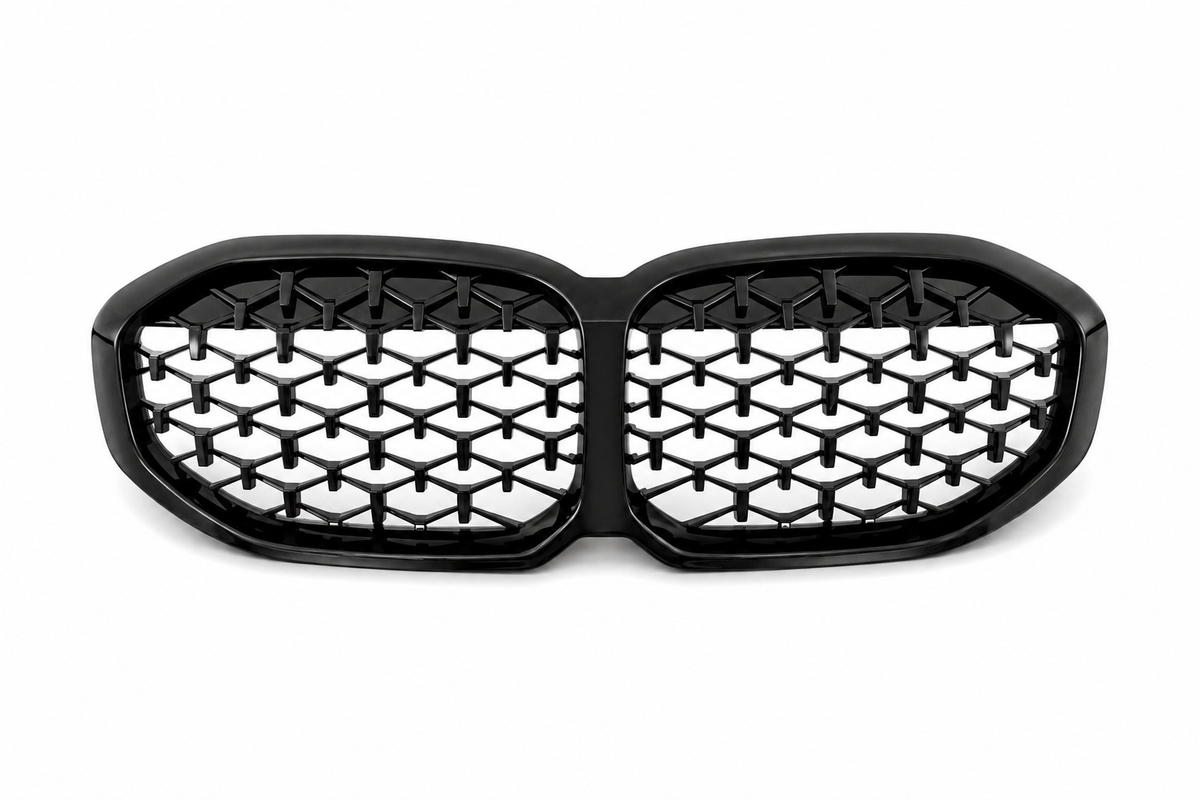 Griglia Anteriore M Look per BMW Serie 1 F40 F41 Nero Lucido (19-26)