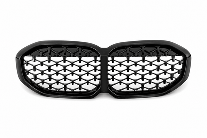 Griglia Anteriore M Look per BMW Serie 1 F40 F41 Nero Lucido (19-26)