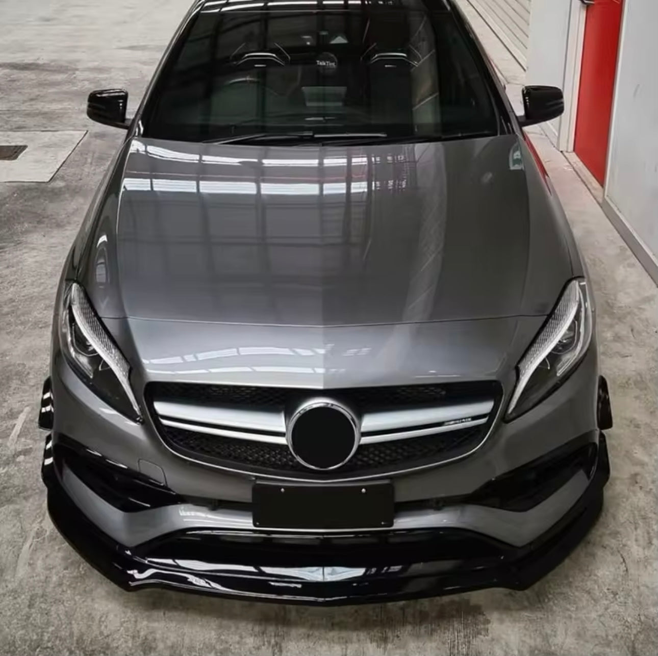 Lama Spoiler Paraurti Anteriore Per Mercedes Classe A W176 (12-18)