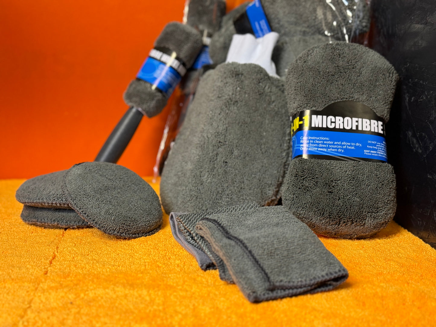 Car Cleaning Kit Lavaggio Auto (9pz)