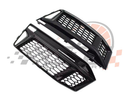 Griglia Paraurti Anteriore Fendinebbia per Audi A4 S4 S-line B9 (16-18)