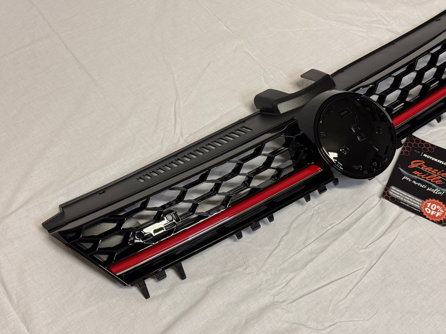 Griglia centrale per VW Golf MK7 GTI Rline Look (13-17)
