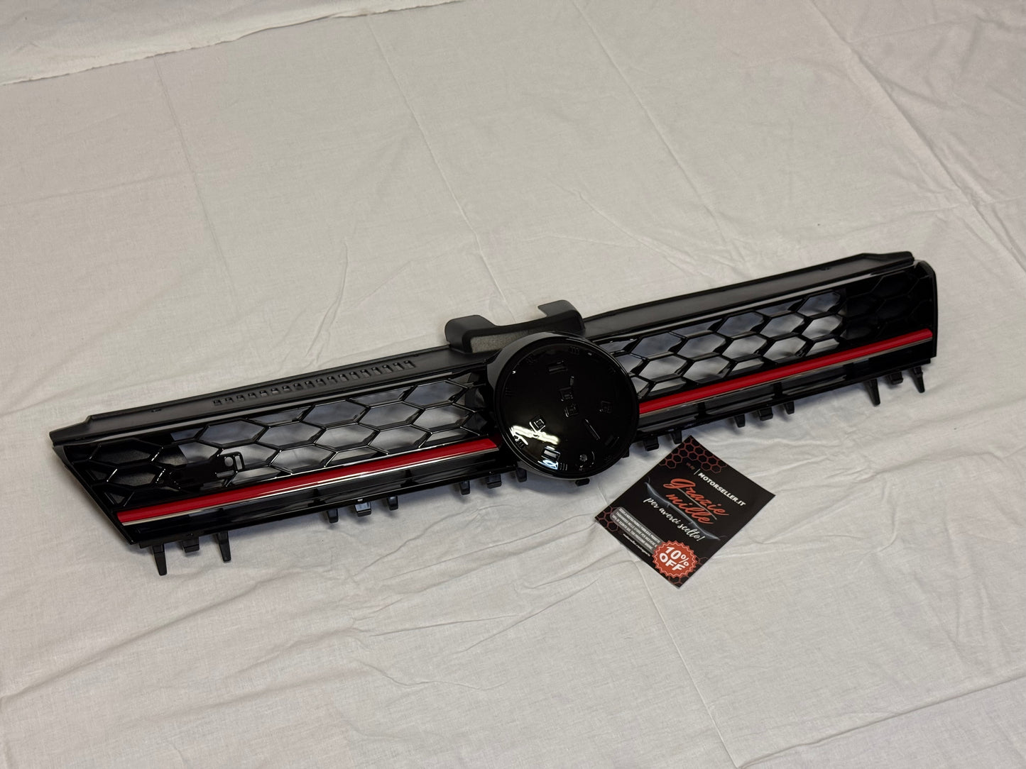 Griglia centrale per VW Golf MK7 GTI Rline Look (13-17)