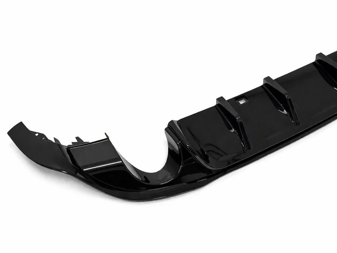 Diffusore Posteriore TCR Look Doppia uscita per VW Golf MK7 GTI GTD (12-16)