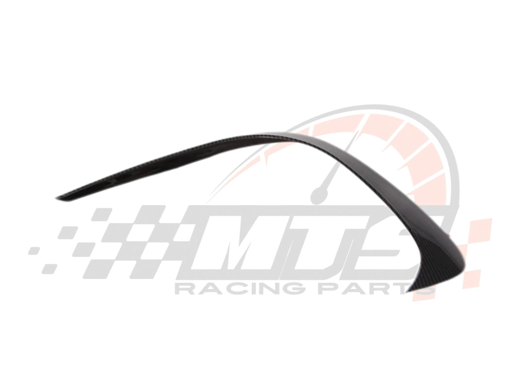 Front lip Paraurti Anteriore Per Mercedes Classe C W206 Nero lucido/Carbon look (21-24)