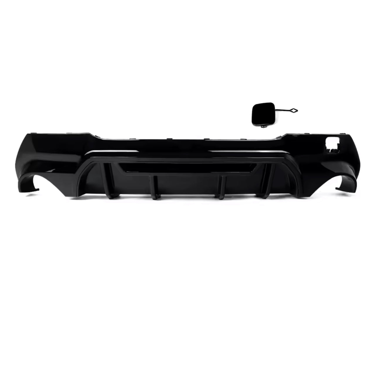 Diffusore Posteriore Stile M per Bmw Serie 1 F40 Nero lucido (20-24)